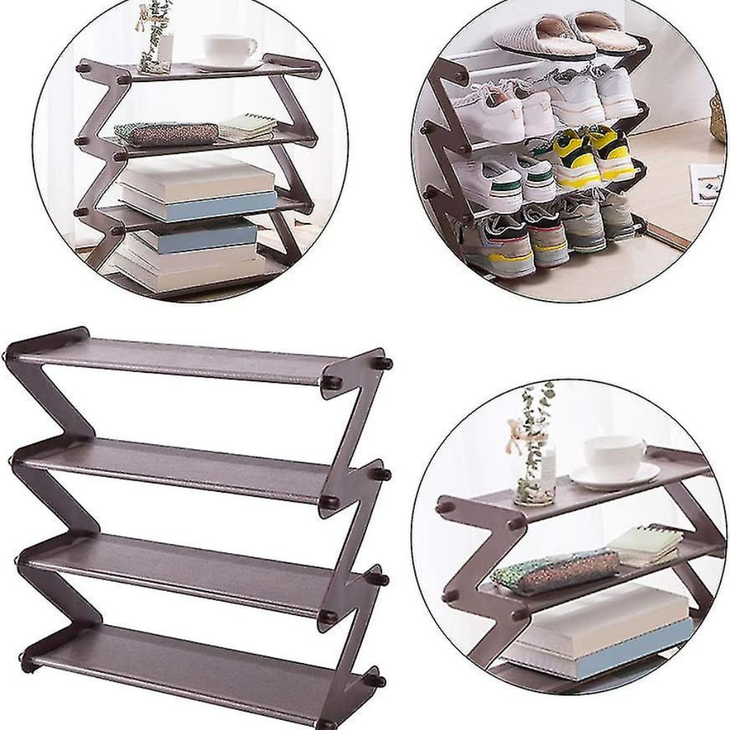 Estante organizador multiusos de 4 niveles