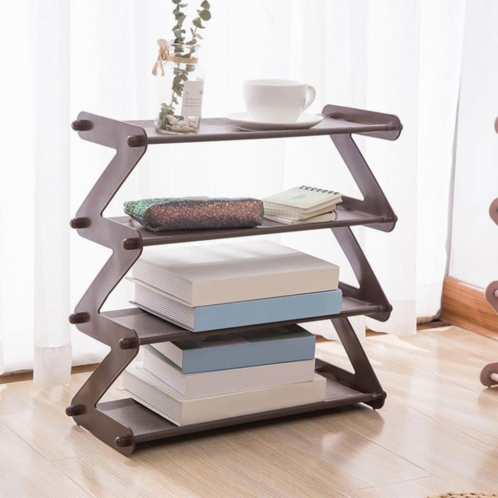 Estante organizador multiusos de 4 niveles
