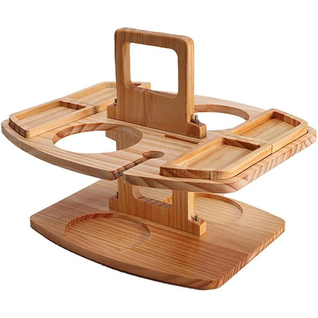 Mesa de Pino Portátil para Picnic