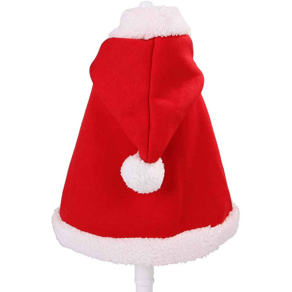 Capa con Capucha para Mascotas de Navidad