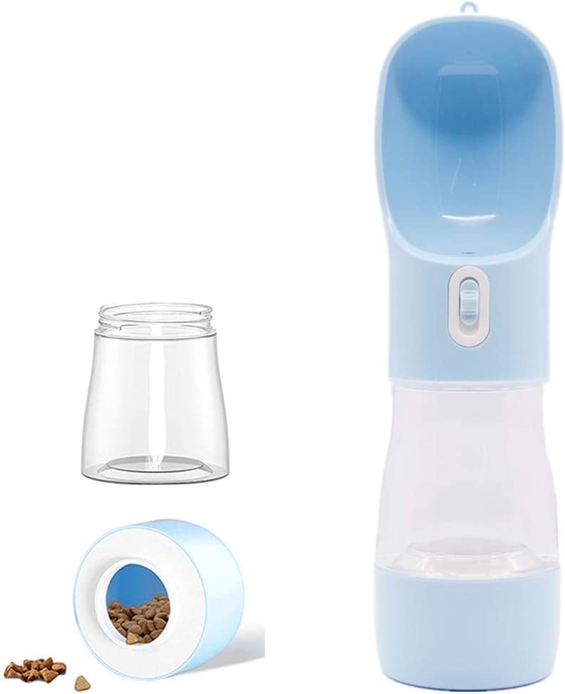 Dispensador portátil de agua y alimento