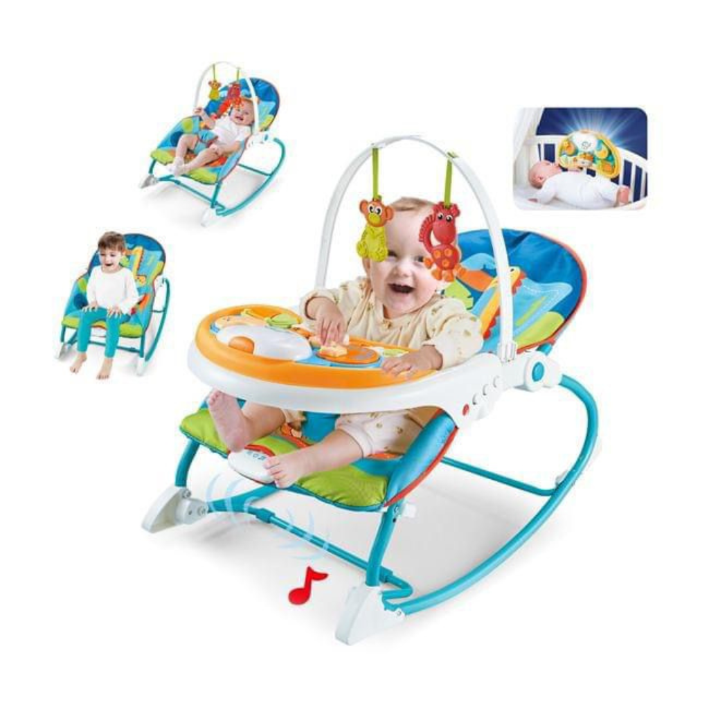 Silla Mecedora Musical 2 en 1