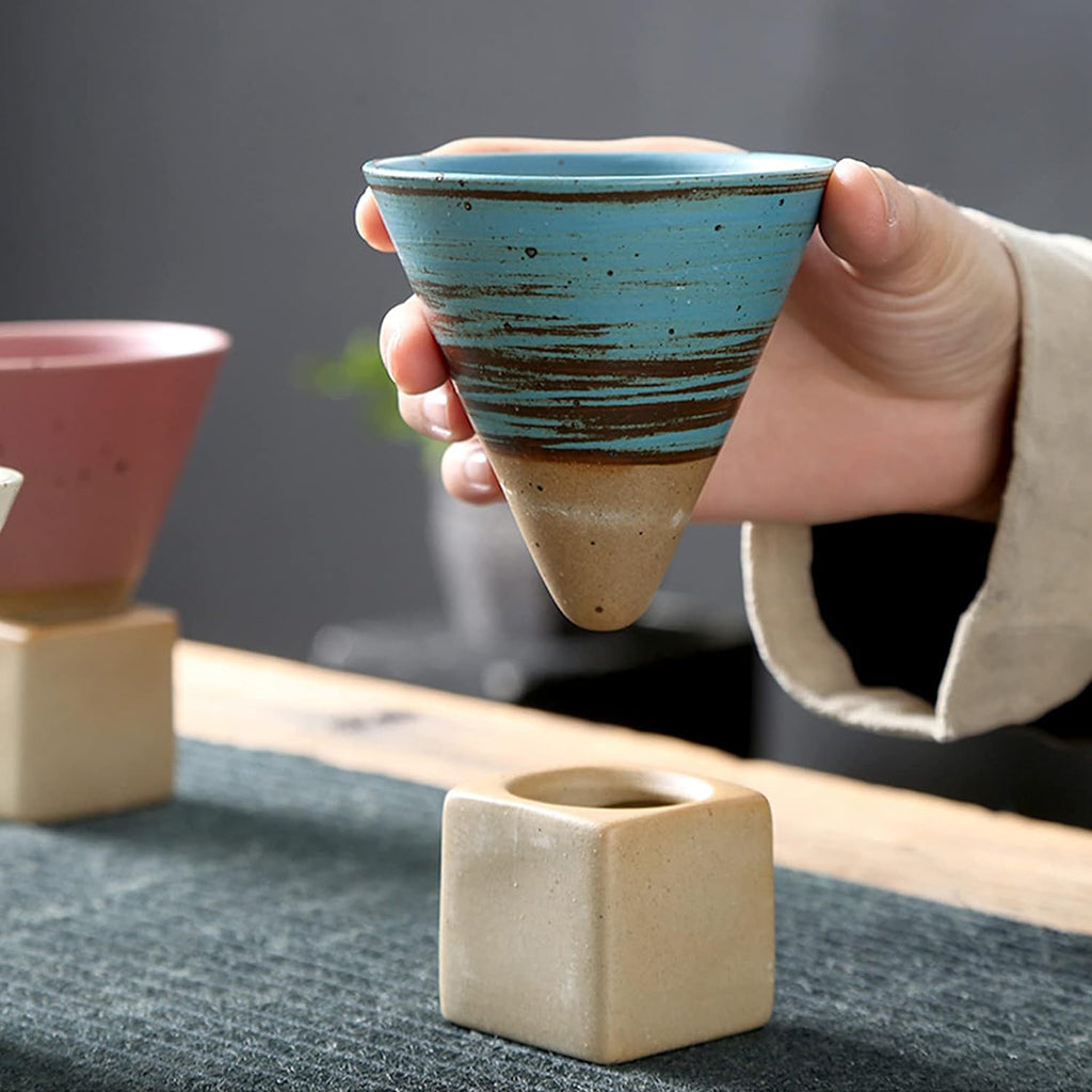 Set de 4 Tazas de Cerámica