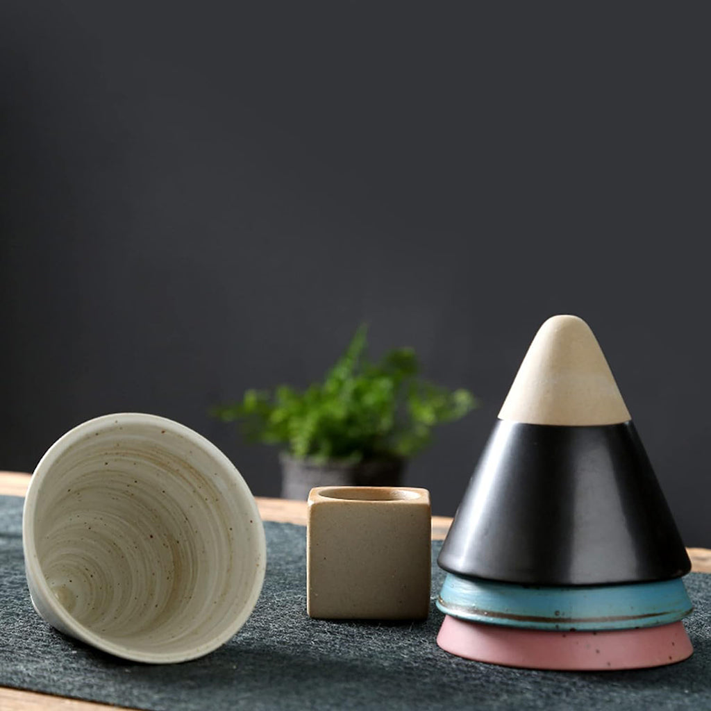 Set de 4 Tazas de Cerámica