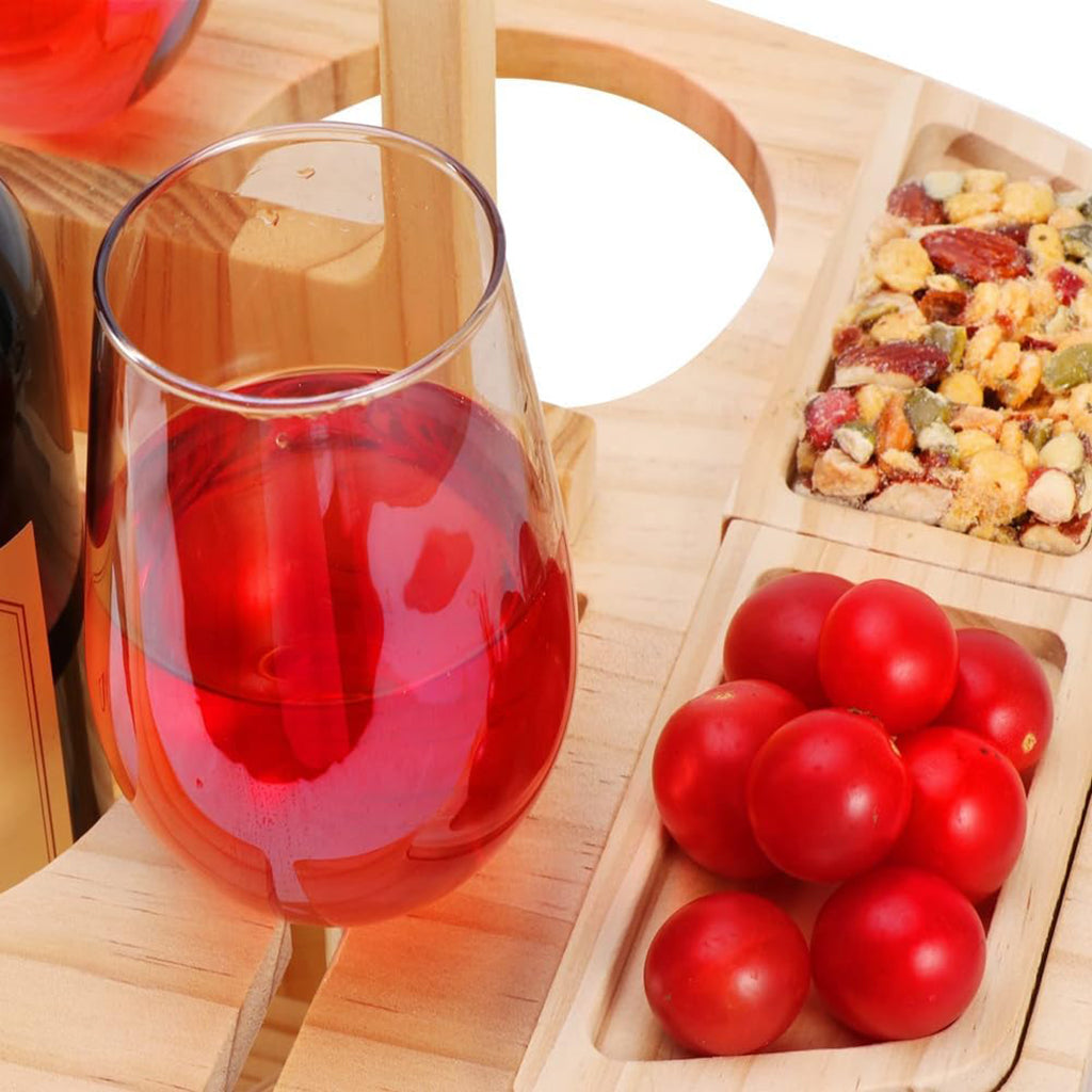 Mesa de Pino Portátil para Picnic