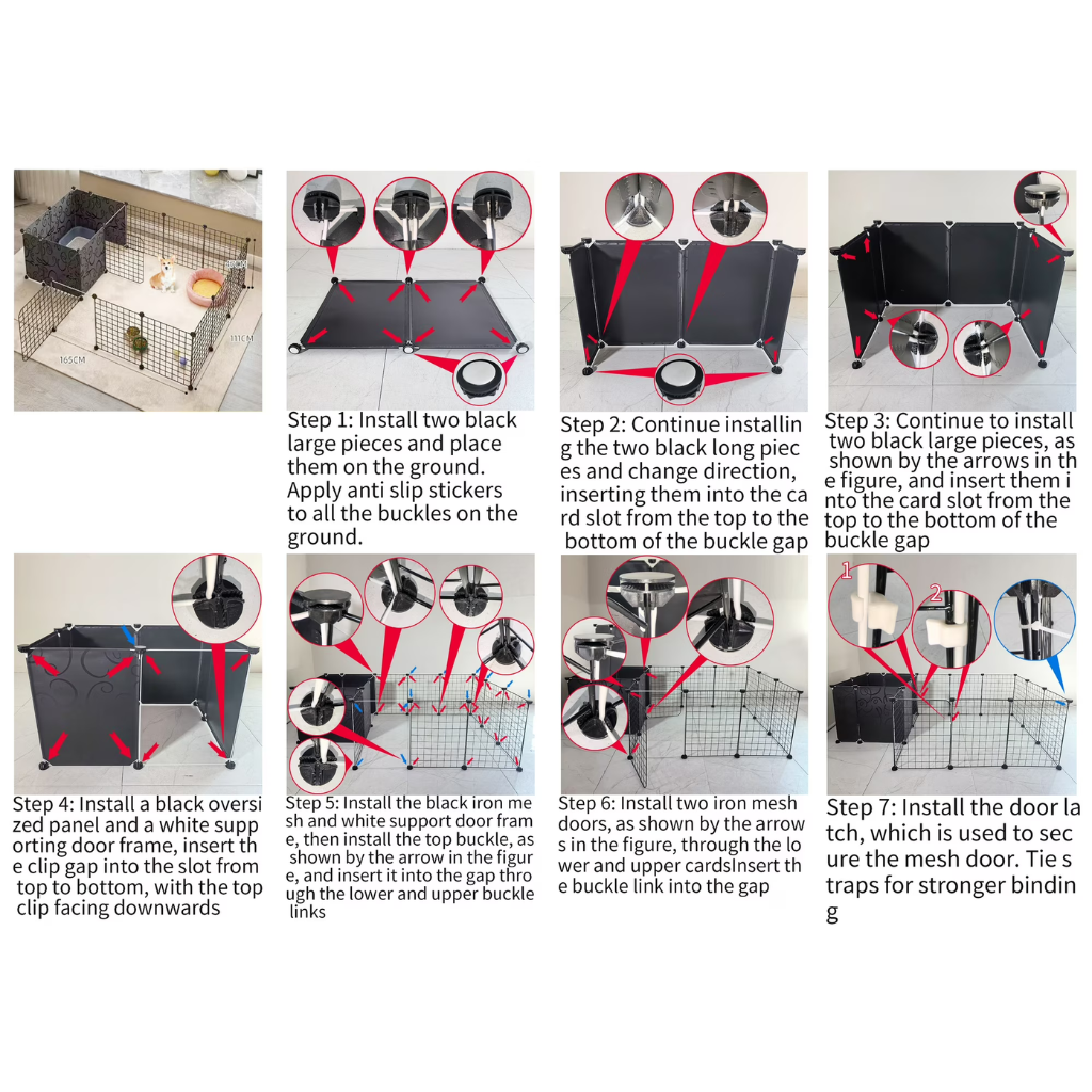 Encierro Modular DIY para Mascotas Pequeñas