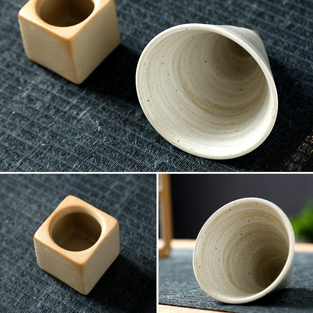Set de 4 Tazas de Cerámica