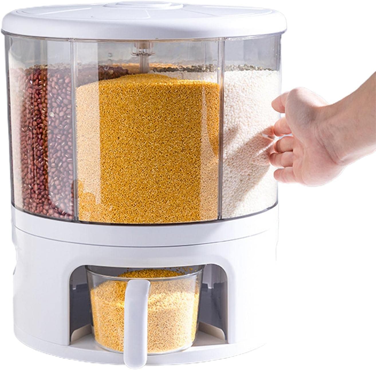 Dispensador Giratorio de Alimentos