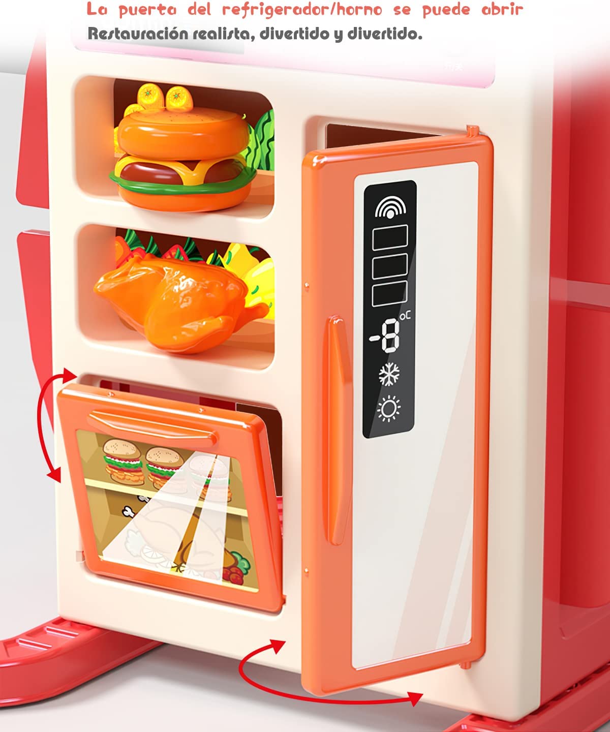 Cocina plástica de 95cm de altura