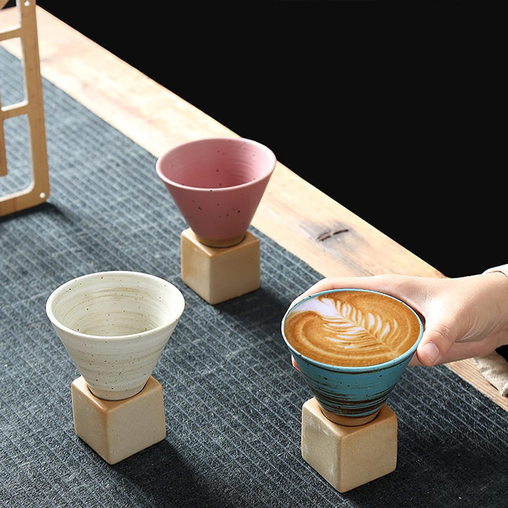 Set de 4 Tazas de Cerámica