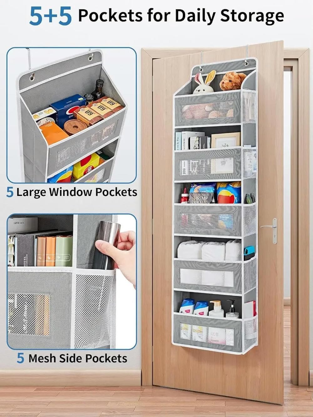 Organizador de puerta para almacenamieto
