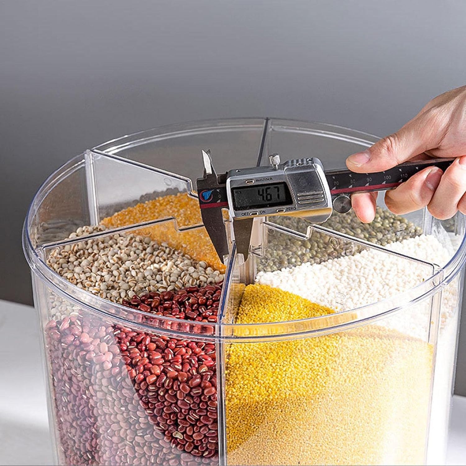 Dispensador Giratorio de Alimentos
