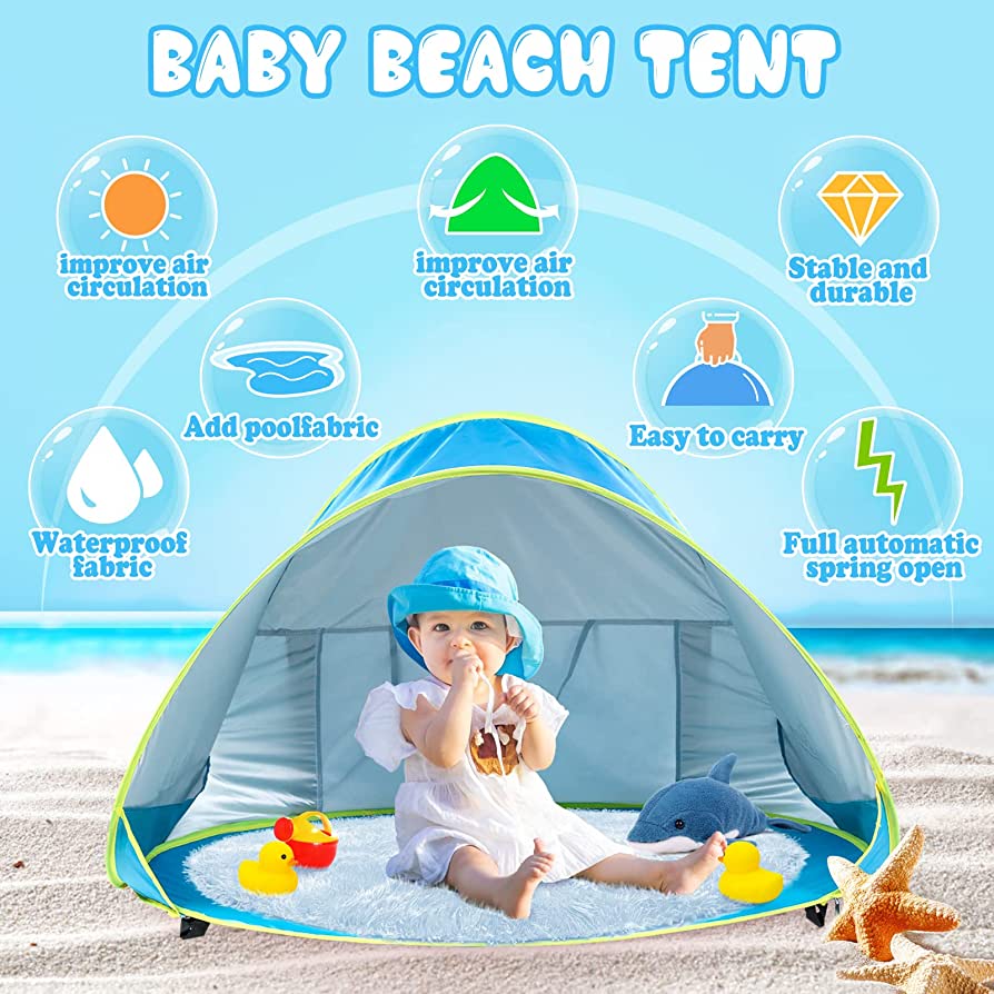 Tienda de Playa con Espacio para Agua