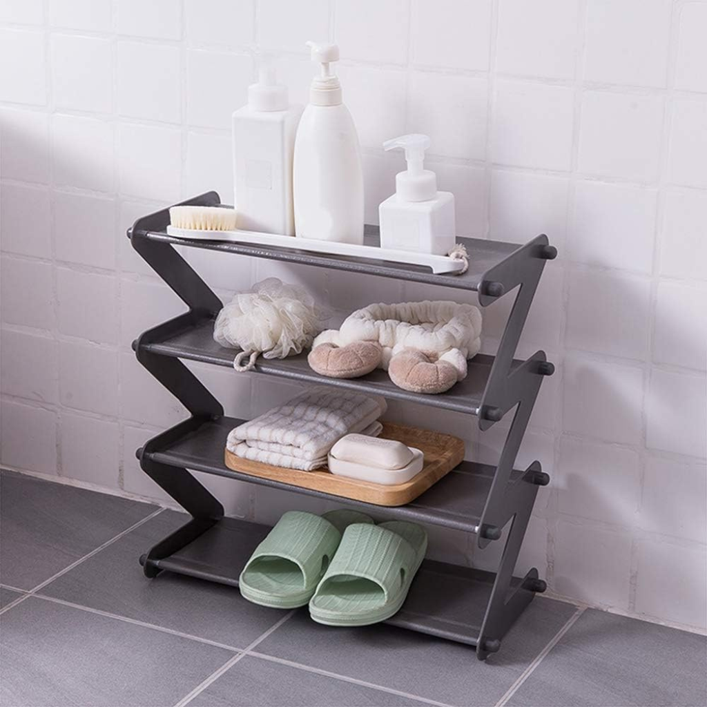 Estante organizador multiusos de 4 niveles
