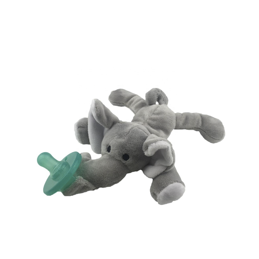 Peluche con Chupeta y Clip