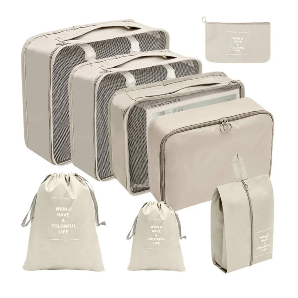 Cubos organizadores para maletas