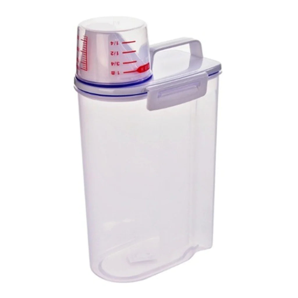 Dispensador de Alimentos Hermético con Taza de Medición