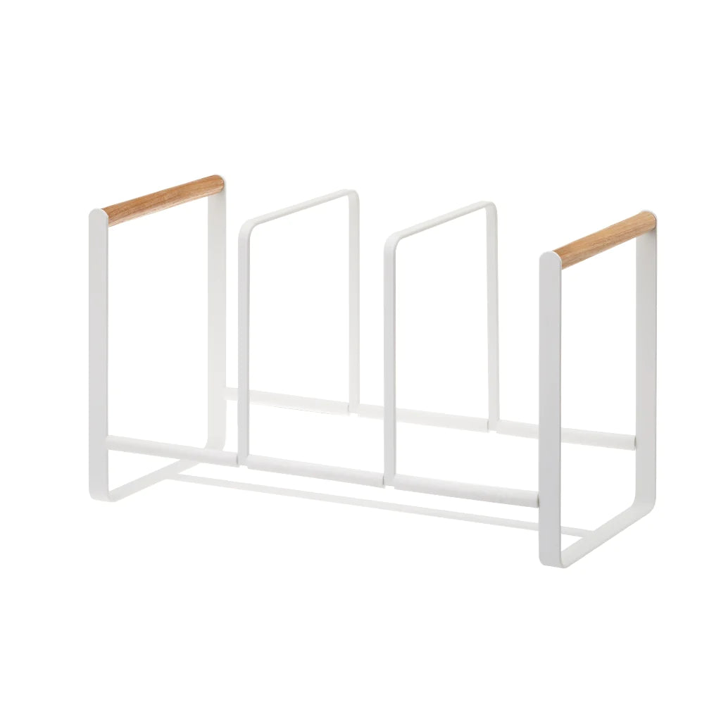 Organizador de platos de metal