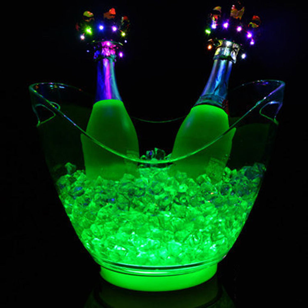 Hielera Ovalada con Luces Led
