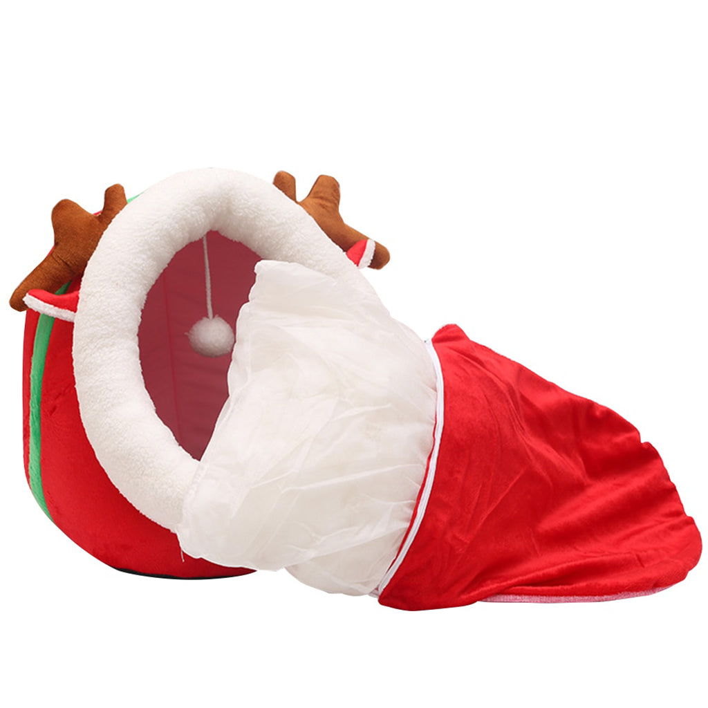 Casa Acolchada para Mascotas Navidad