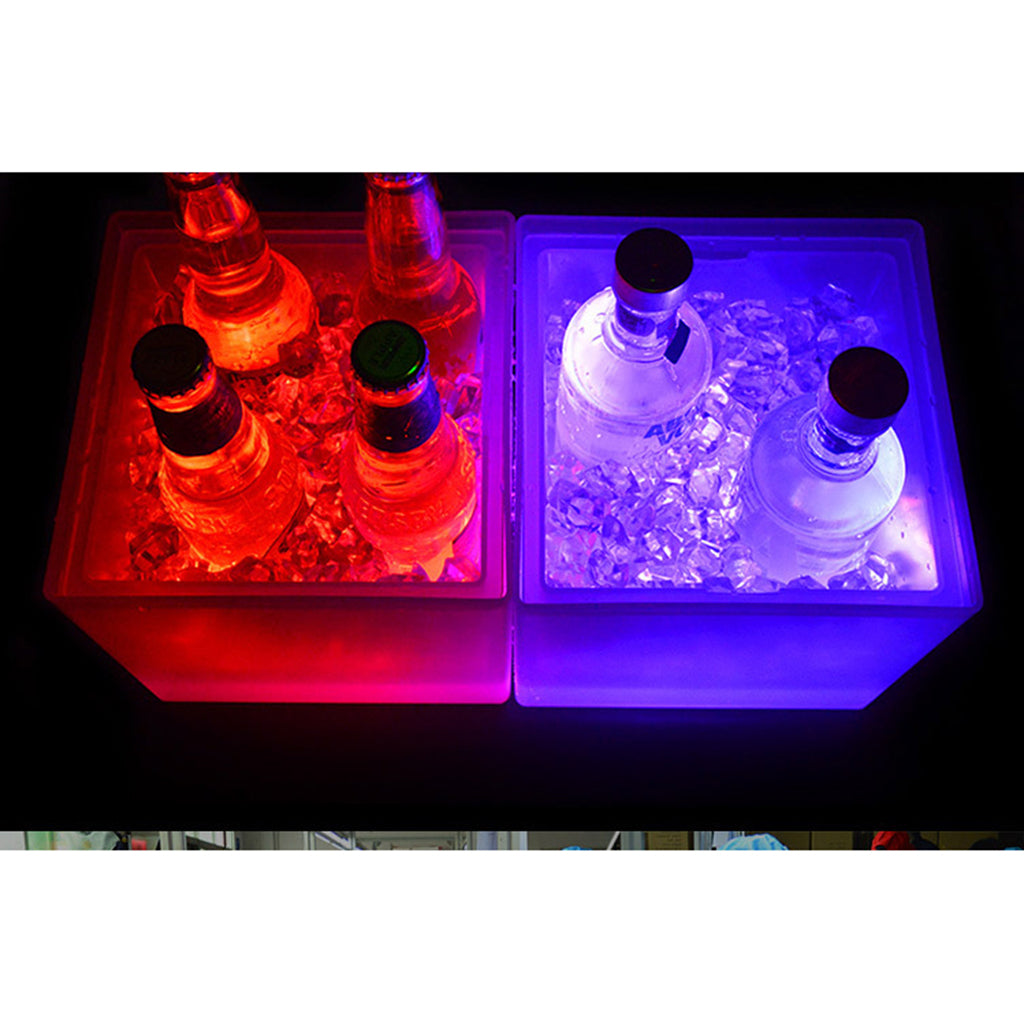 Hielera Cuadrada con Luces Led