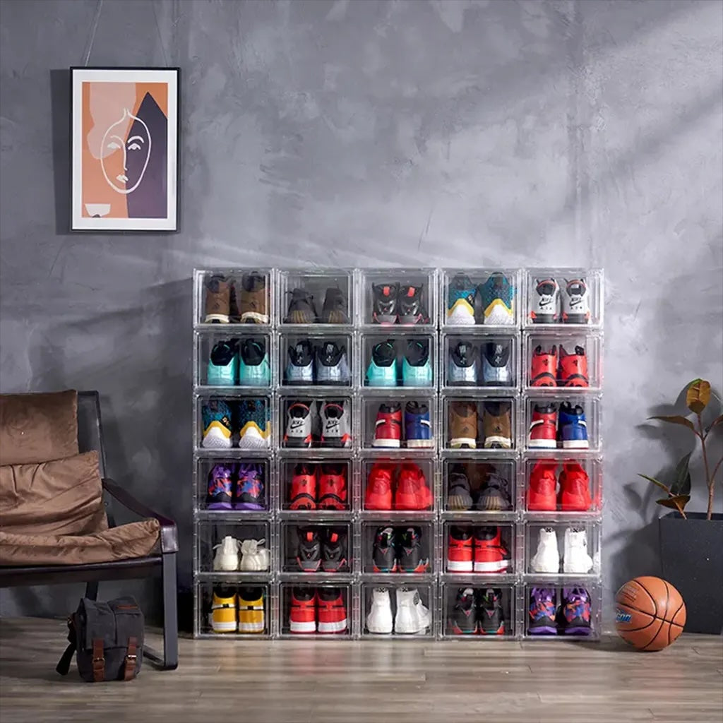 Cajas Apilables para  Almacenar Zapatos