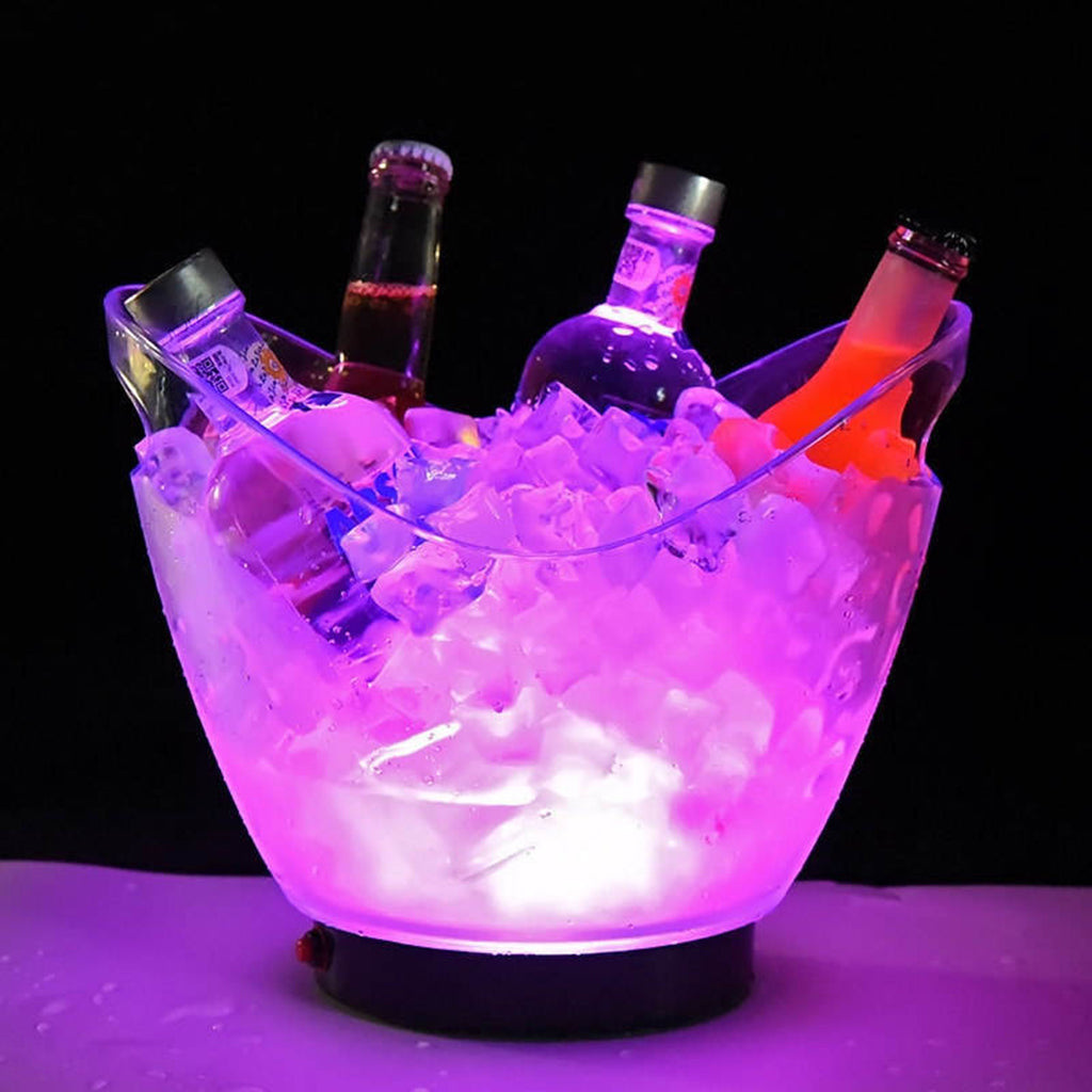 Hielera Ovalada con Luces Led
