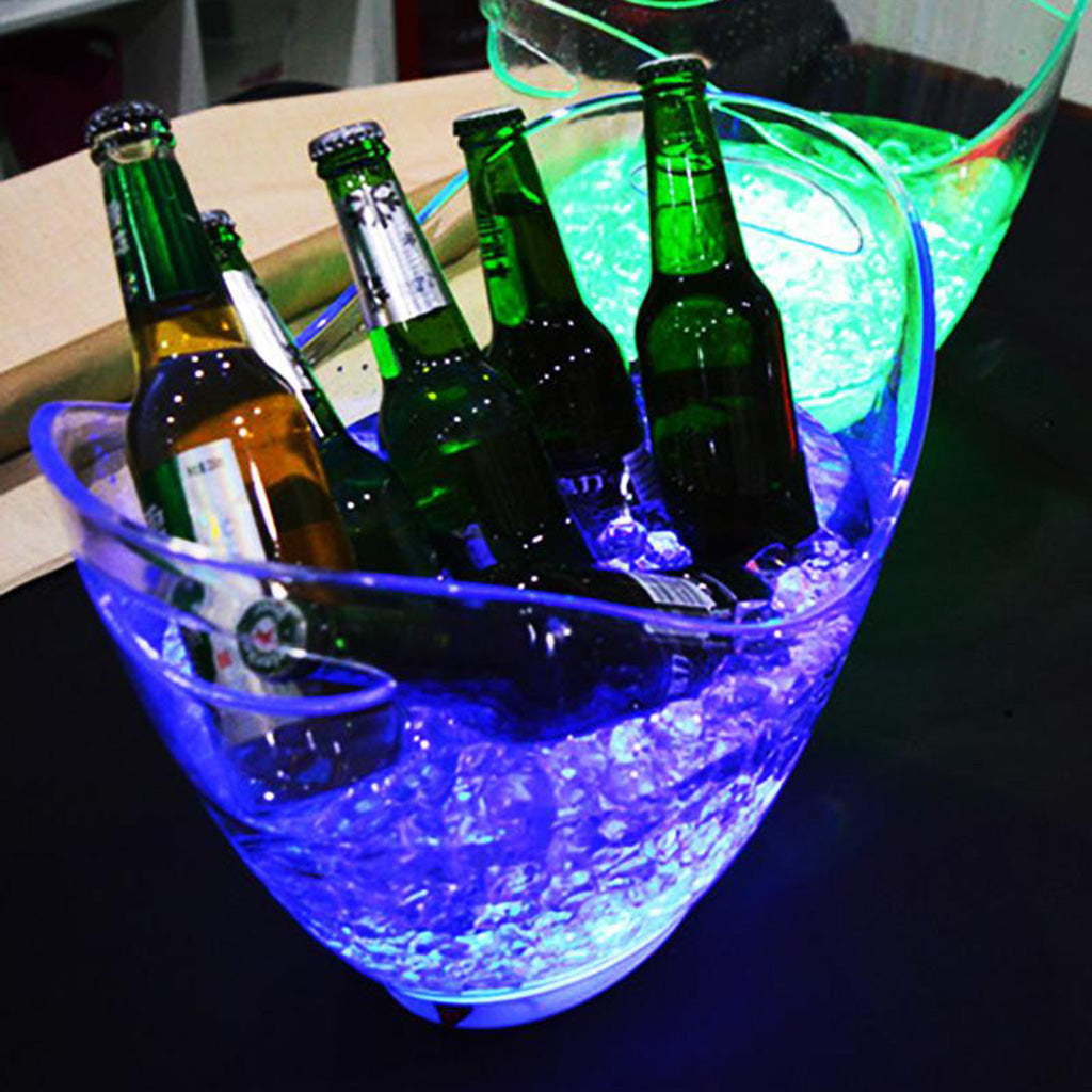 Hielera Ovalada con Luces Led