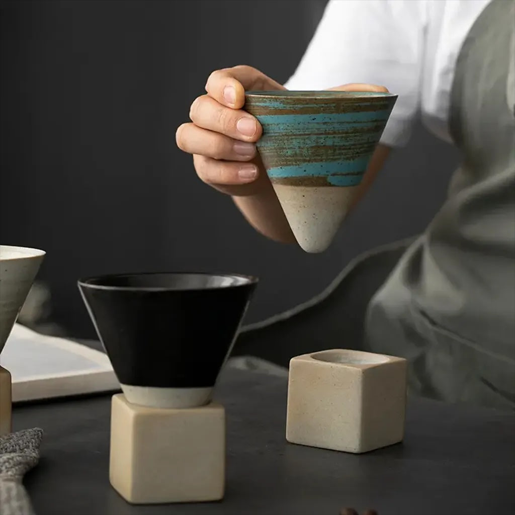 Set de 4 Tazas de Cerámica