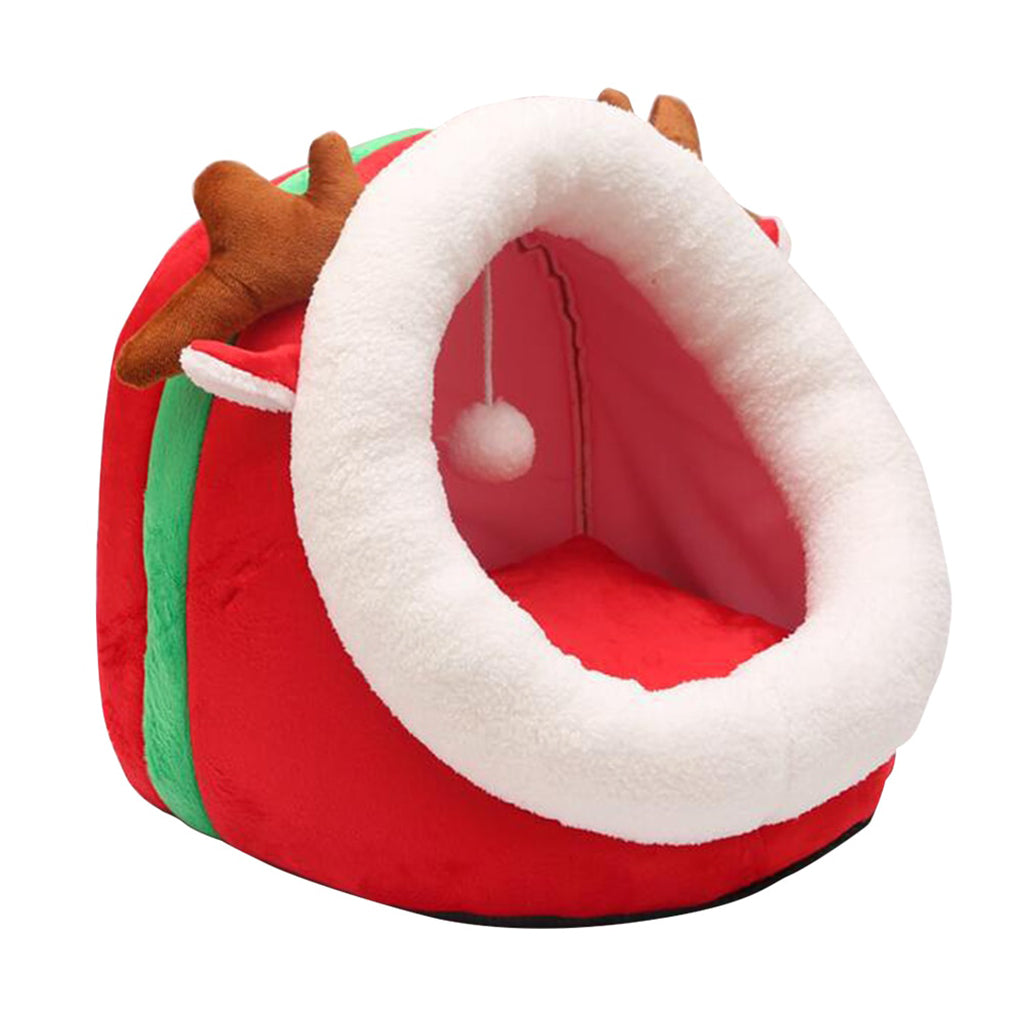 Casa Acolchada para Mascotas Navidad