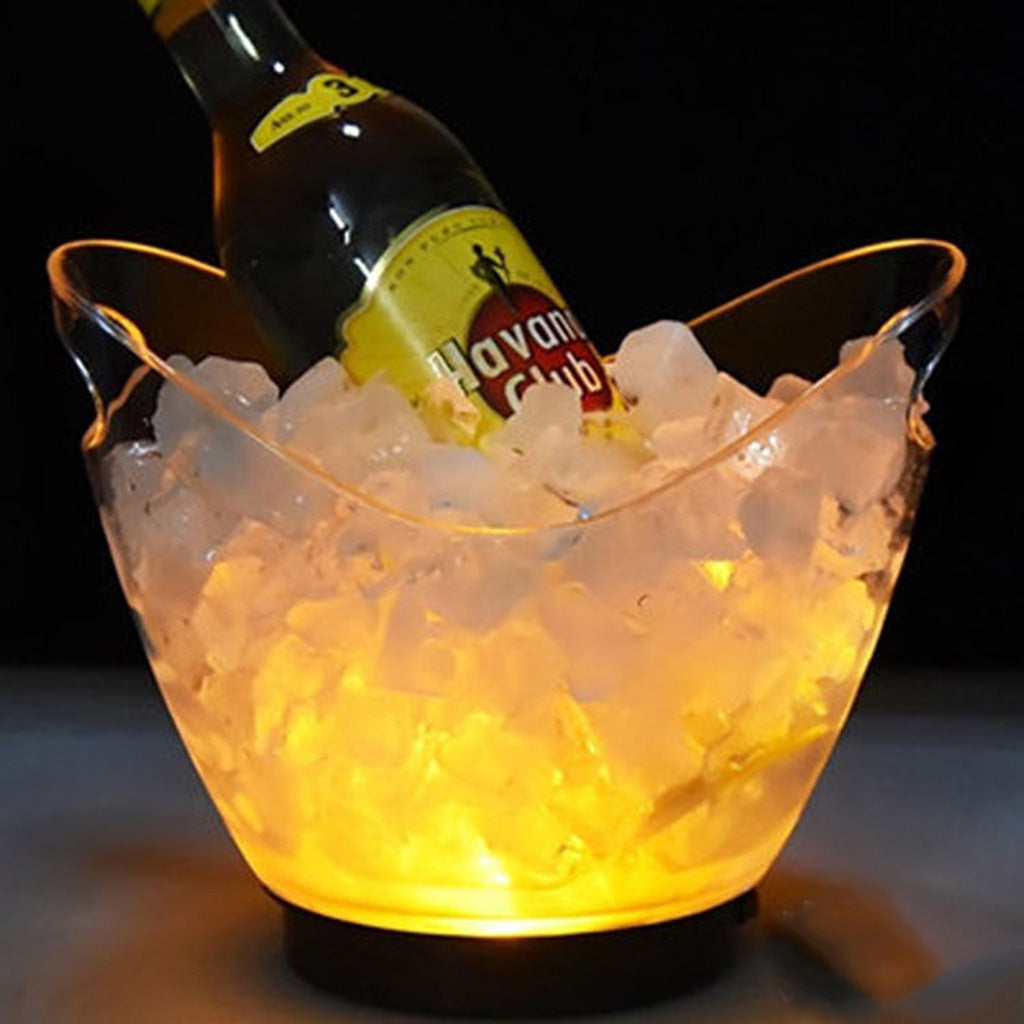 Hielera Ovalada con Luces Led