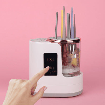 Máquina limpiadora de brochas de maquillaje eléctrica