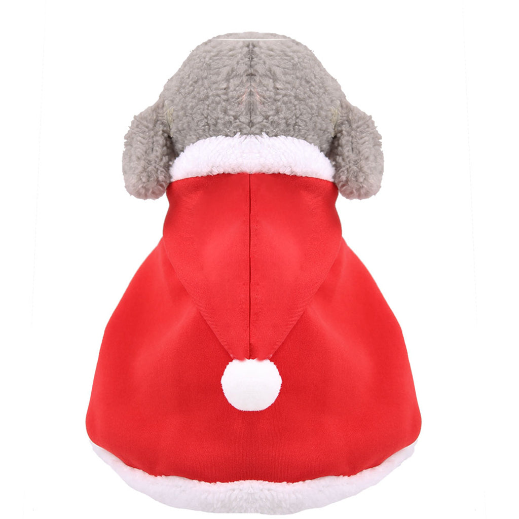 Capa con Capucha para Mascotas de Navidad