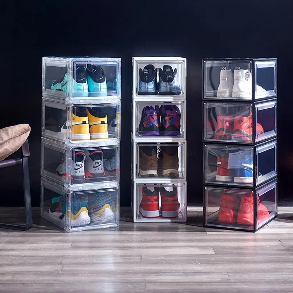 Cajas Apilables para  Almacenar Zapatos