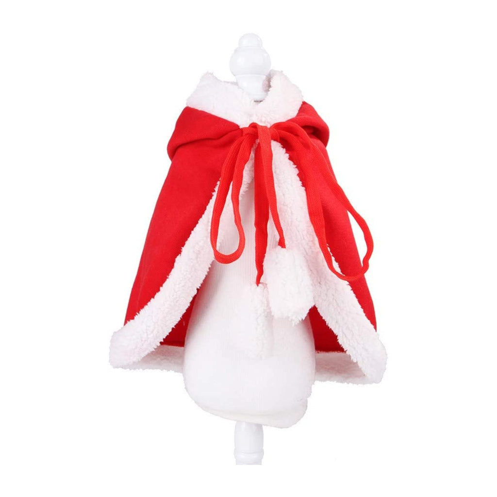 Capa con Capucha para Mascotas de Navidad
