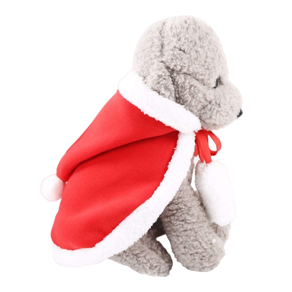 Capa con Capucha para Mascotas de Navidad