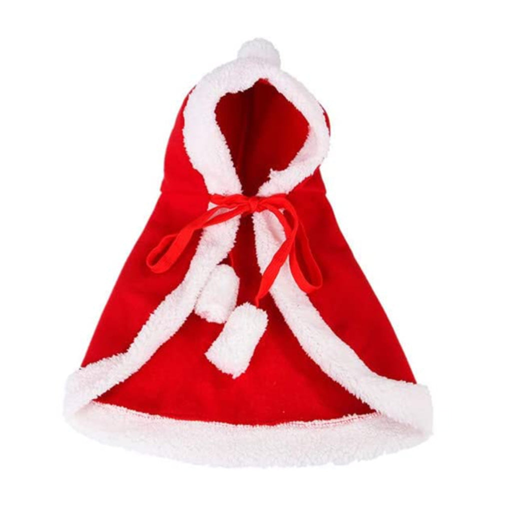 Capa con Capucha para Mascotas de Navidad
