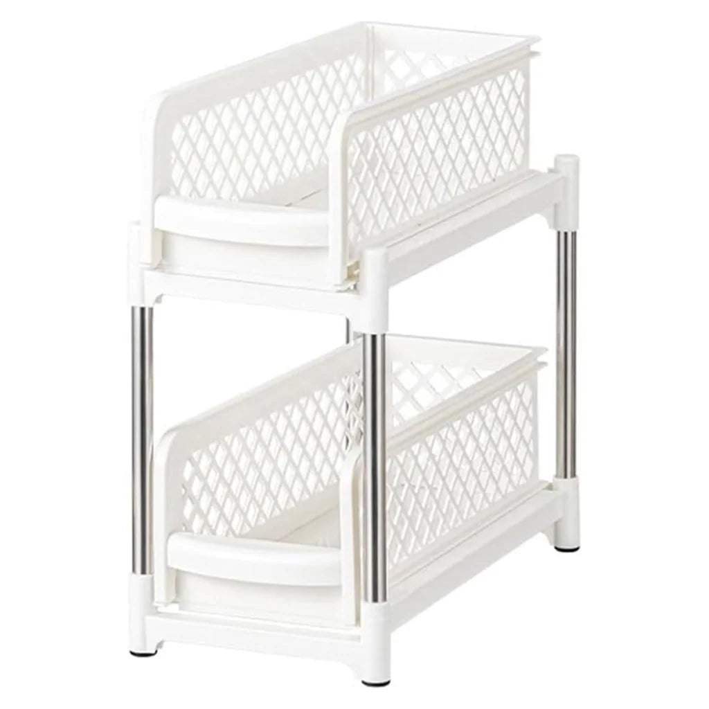 Organizador plástico con  rieles