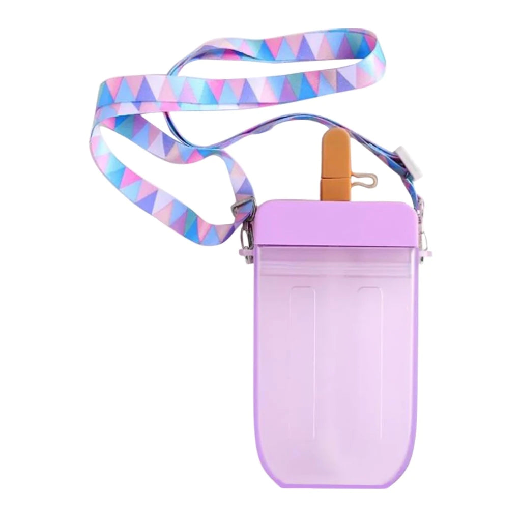 Botella de agua en forma de helado
