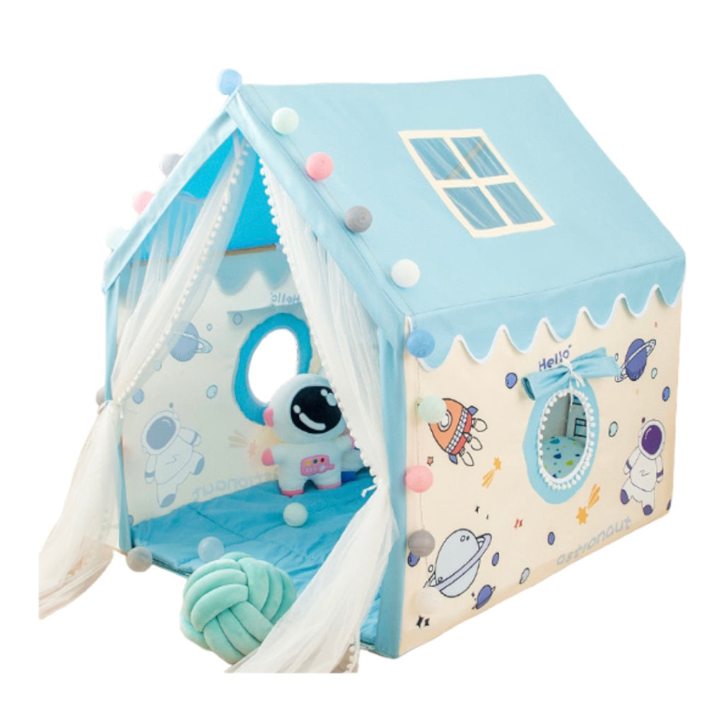 Casa de Juego con alfombra y luces