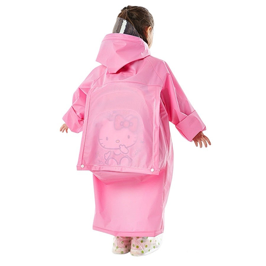 Capas para lluvia con espacio para mochila