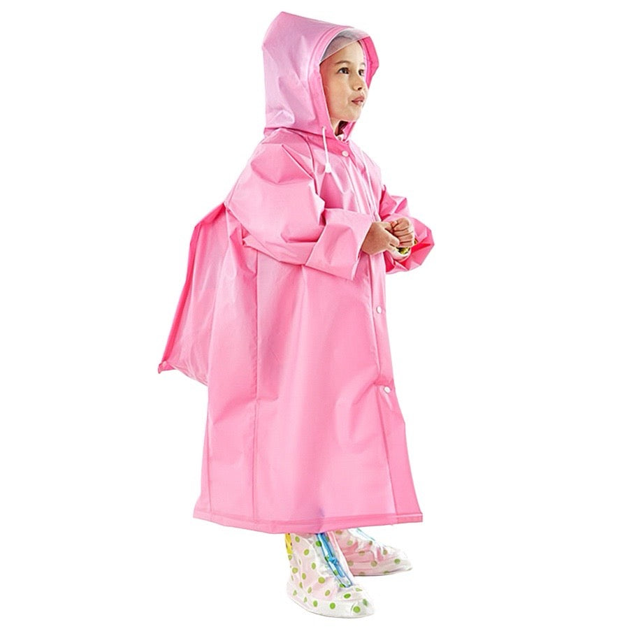 Capas para lluvia con espacio para mochila