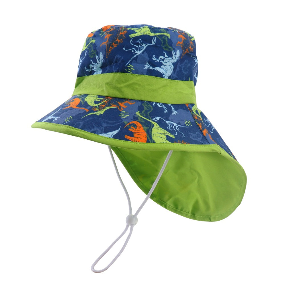 Sombrero solar con protector de cuello