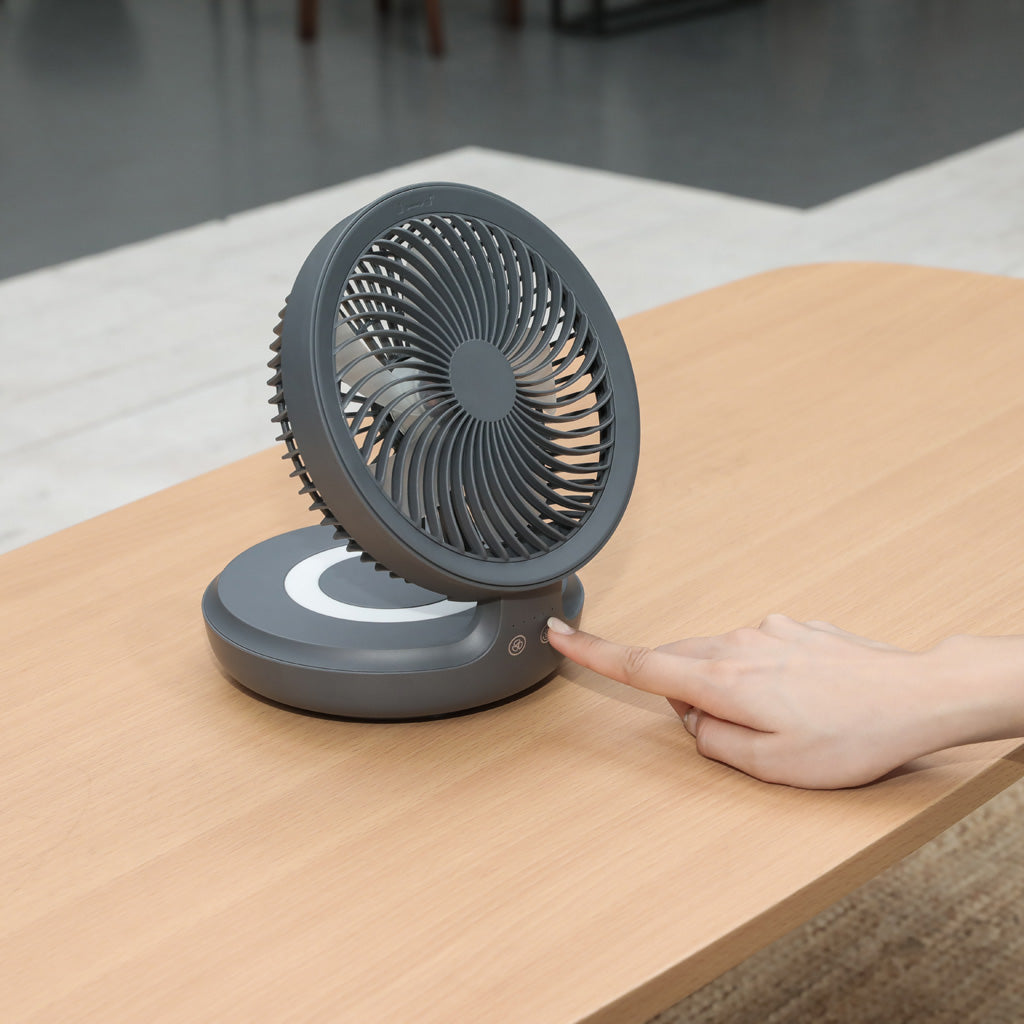 Ventilador Plegable con Luz Led