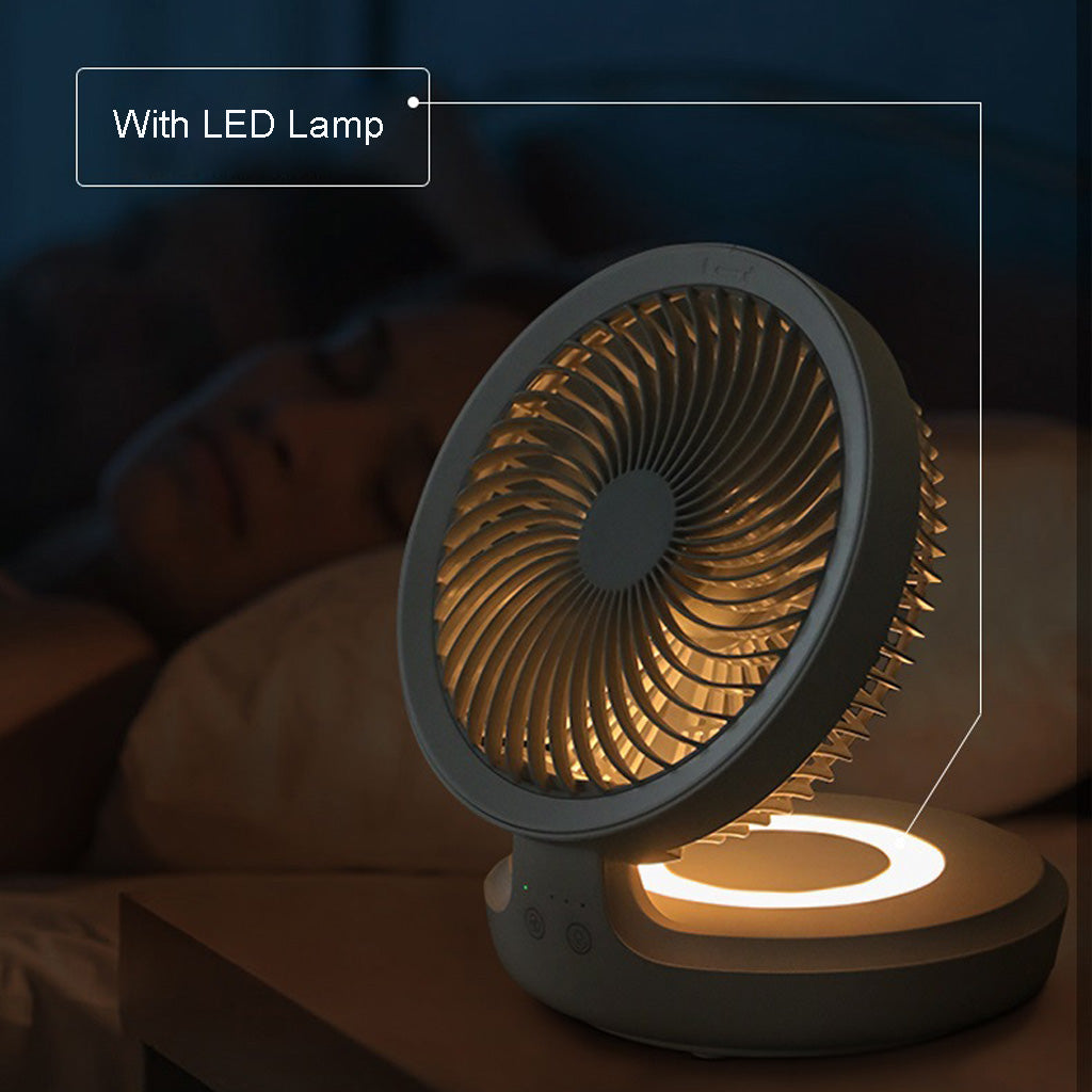 Ventilador Plegable con Luz Led