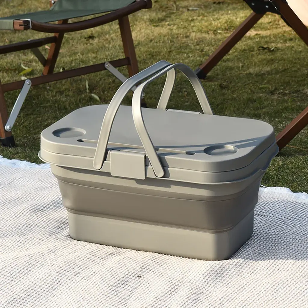 Hielera - Cesta Plegable