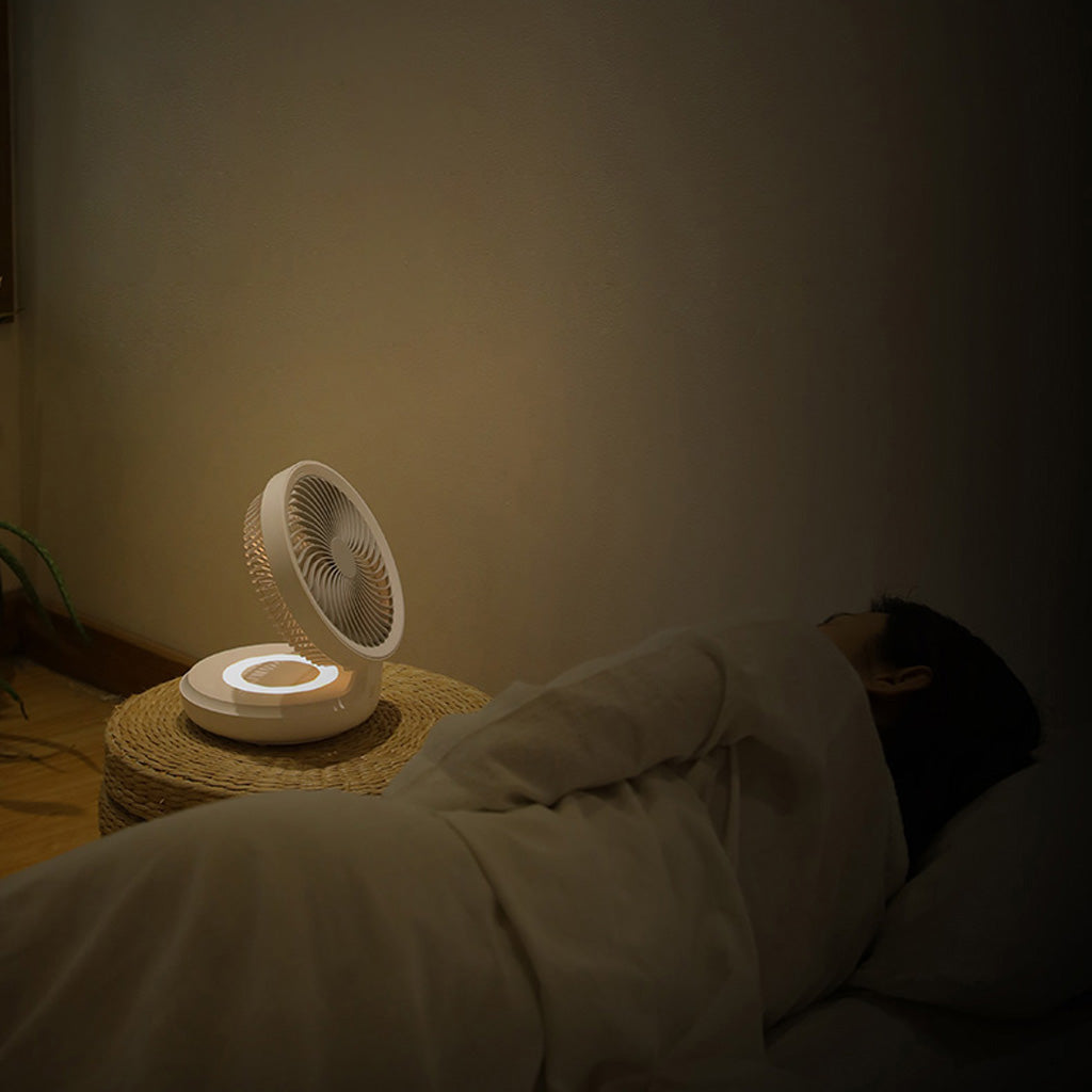 Ventilador Plegable con Luz Led