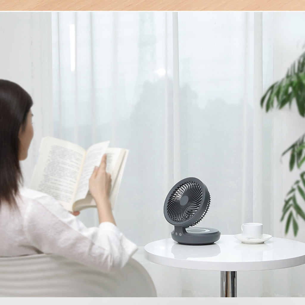 Ventilador Plegable con Luz Led