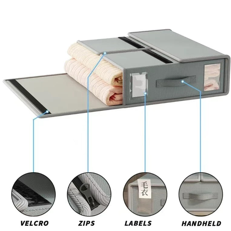 Organizador de sábanas y cobijas para closet