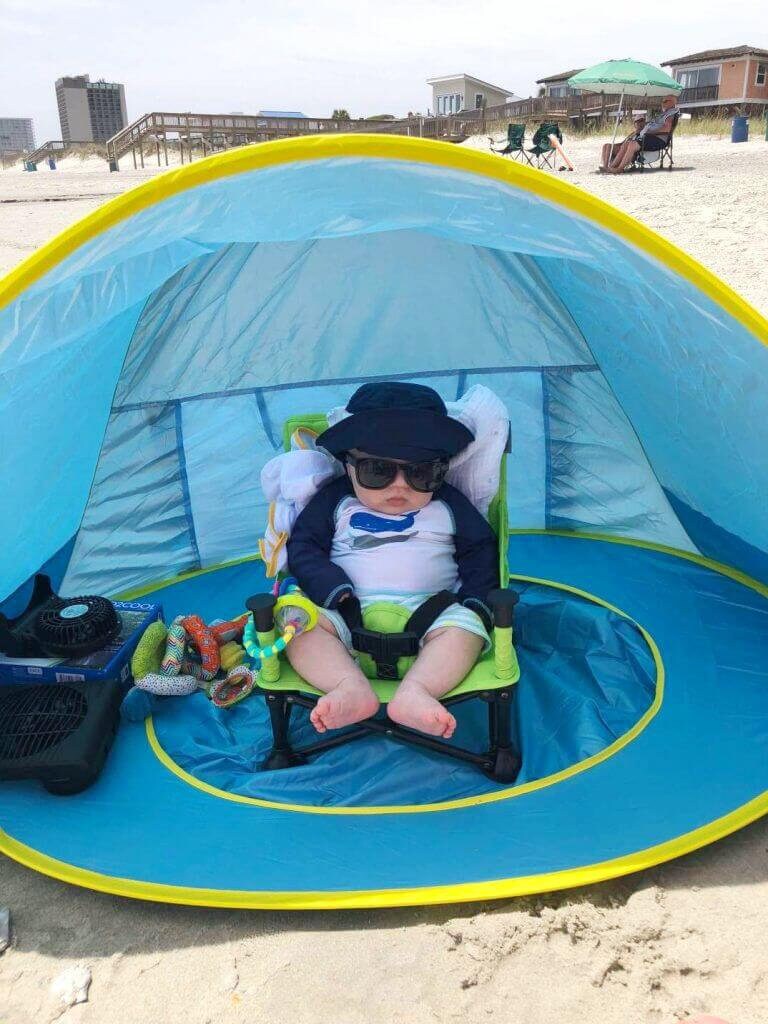 Tienda de Playa con Espacio para Agua